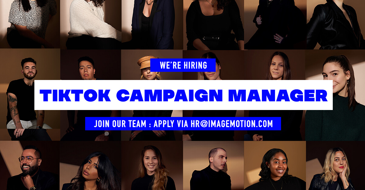 We’re hiring TikTok Campaign Manager Social Media Management